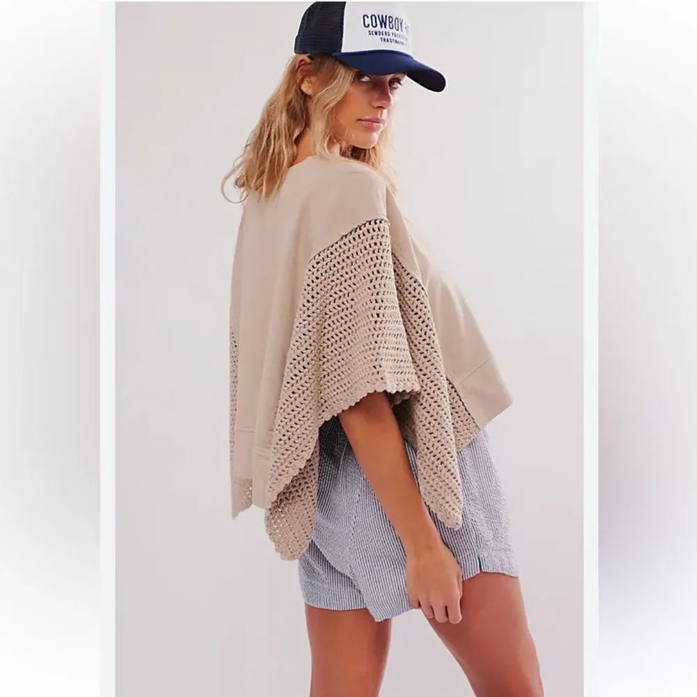 Free People XS This Is Me Poncho